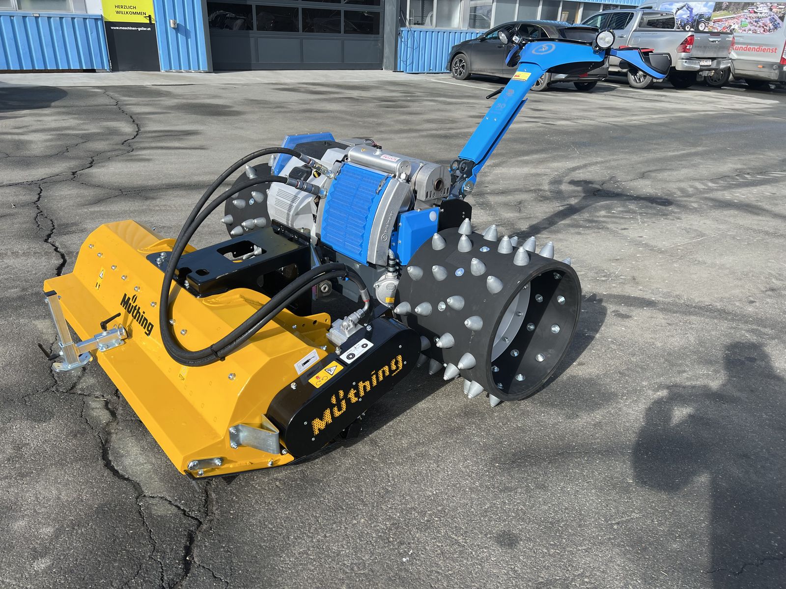 Brielmaier TYP 29 mit Müthing Mulcher 3