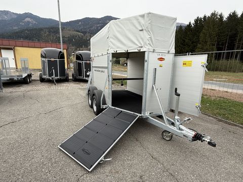 Böckmann VA 3016/27 Viehanhänger mit hohem Planenaufbau