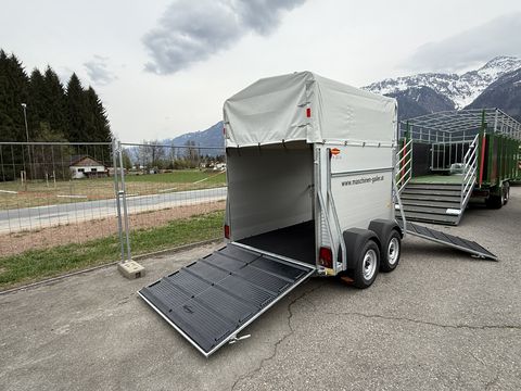 Böckmann VA 3016/27 Viehanhänger mit hohem Planenaufbau