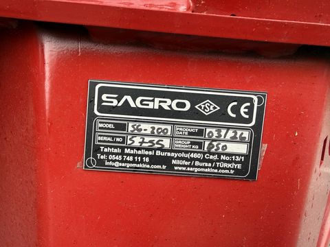 Sonstige Sagro Futtermischer 2m³-E-Antrieb und Zapfwelle