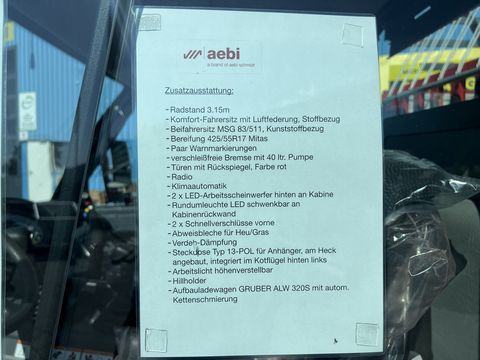 Aebi TP 420 + Gruber ALW 320S