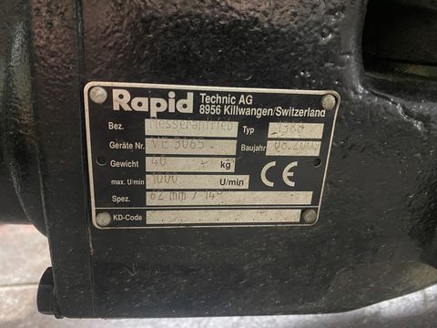 Rapid Mondo mit Freischnittbalken 145cm