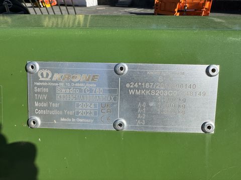 Krone Swadro TC 760 Plus Vorführmaschine