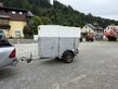 Mühlberger  1200 Viehanhänger aus Alu - vordere Entladerampe