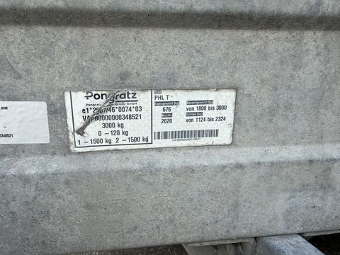Pongratz PHL 4030/20 T-AL Hochlader