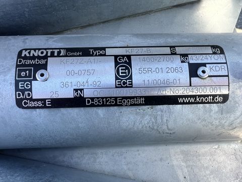 Hochedlinger Allzweckanhänger TT.V 27 25 13 K Compact 1600 KD