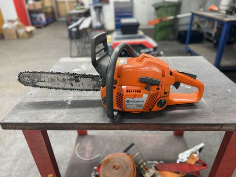 Husqvarna 350 mit 38cm Schwertlänge