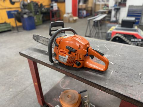 Husqvarna 350 mit 38cm Schwertlänge