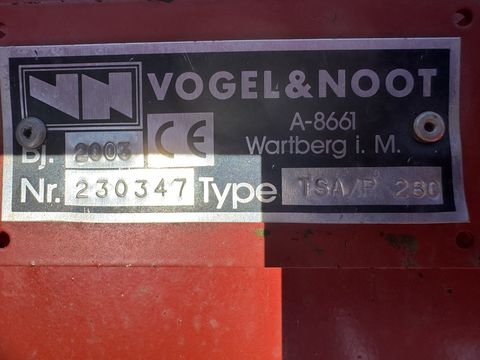 Vogel&Noot TSA/P 280 Heckmulcher in gutem Zustand
