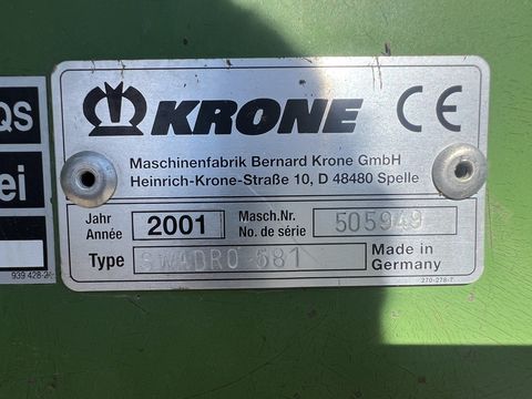 Krone Mittelschwader Swadro 681