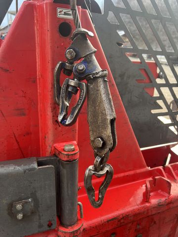 Krpan 8,5 EH-2m mit Seilausstoß und Funk