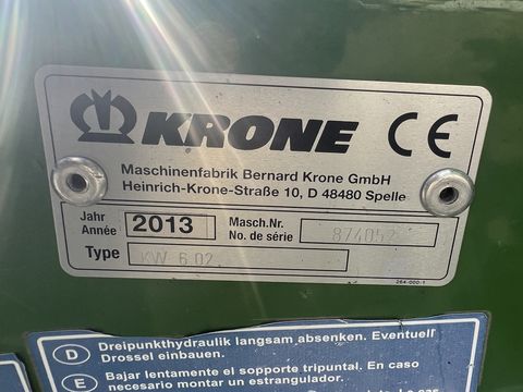 Krone KW 6.02/6