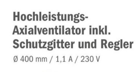 Sonstige Hochleistungs-Axialventilator, Stalllüfter