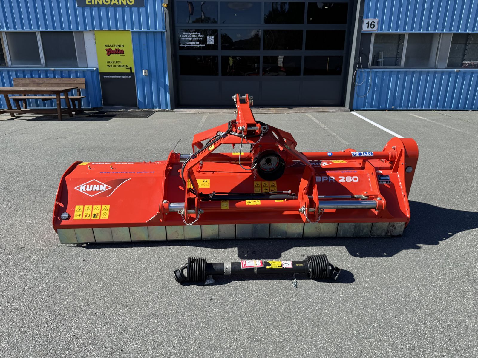 Kuhn BPR 280 Front Heckmulcher Neu Vollausstattung 1
