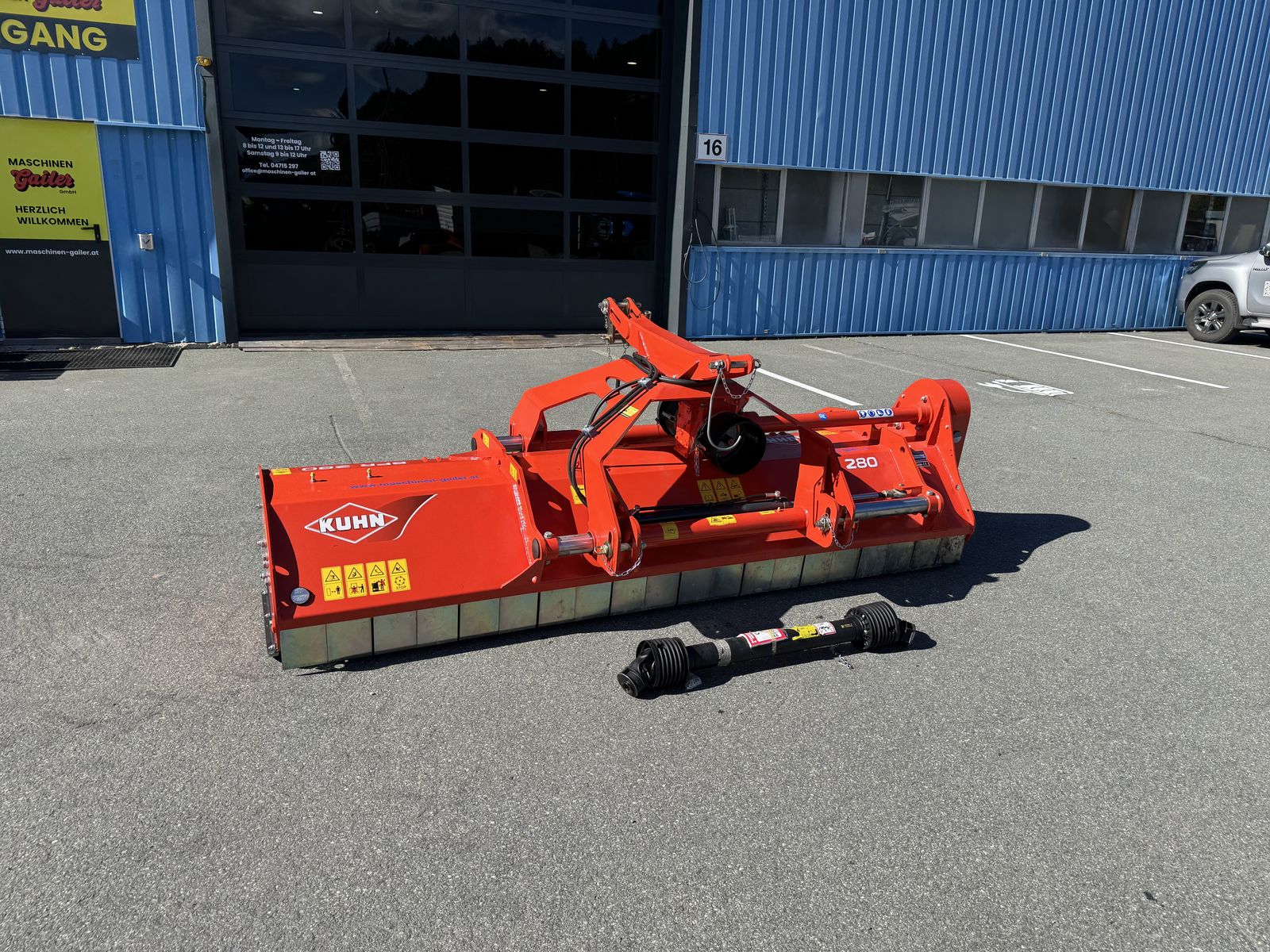 Kuhn BPR 280 Front Heckmulcher Neu Vollausstattung 2