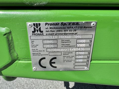 Pronar Viehanhänger T046 (Kurier 6) Top Ausstattung