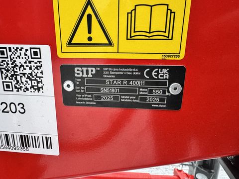 SIP Star 400/11 Einkreiselschwader mit Tastrad