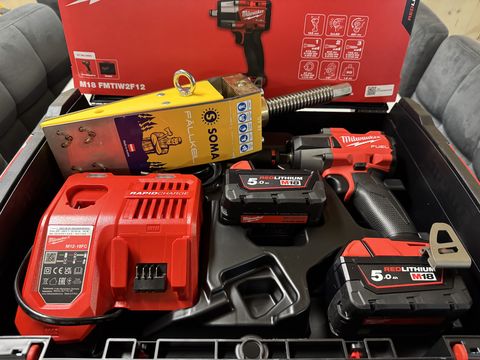 Sonstige SOMA Fällkeil FK60 mit Milwaukee Schlagschrauber