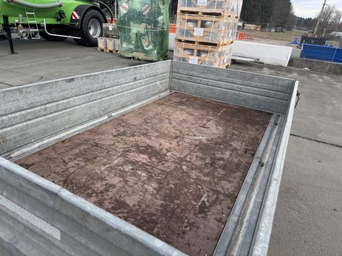 Pongratz PHL 2550/15 T-S Tandem- Hochlader mit Stahlwände