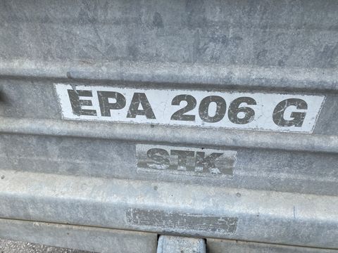 Pongratz EPA 206G STK gebremst mit Aufsatzwänden