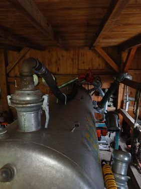 Geba 2500 Liter, Aufbau-Hochdruckfass