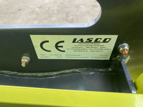 Lasco Holzzange LA 1200HZ mit Entlosrotator 4,5to 