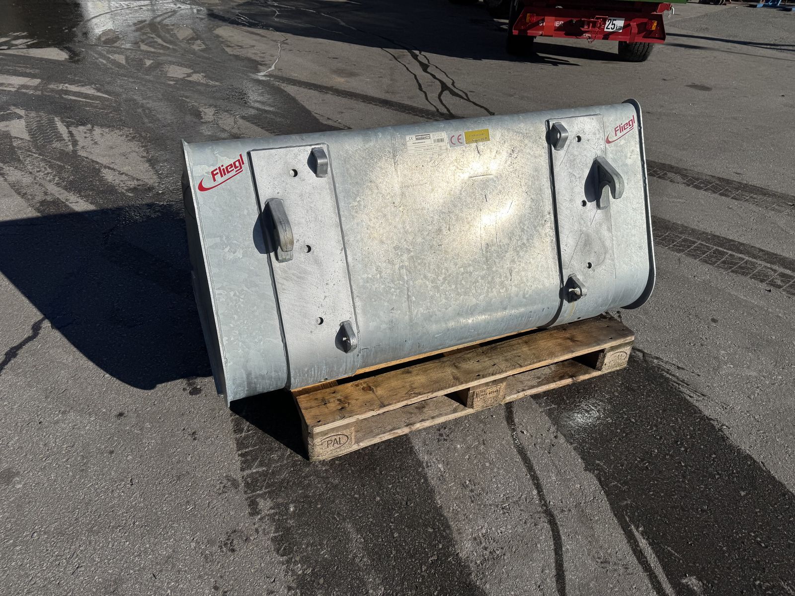 Fliegl Schwergutschaufel 150cm Euro Vollverzinkt 1