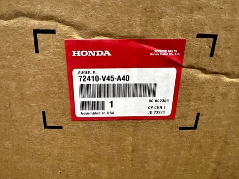 Honda HSS 1380 - Schnecke rechts 72410-V45-A40