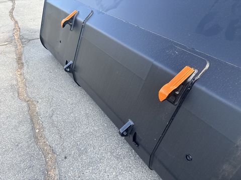 Quicke Volumenschaufel VL 265 mit Euroaufnahme