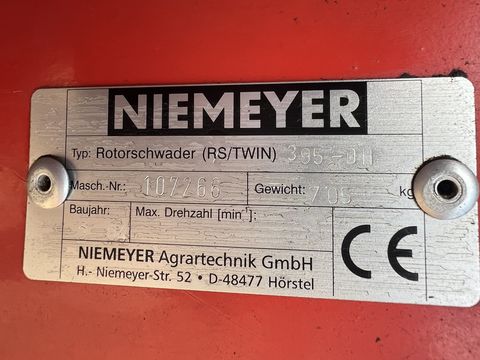 Niemeyer TWIN 395-DH Schwenkschwader