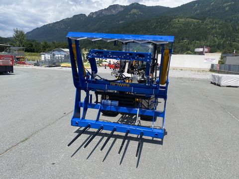 Göweil RBS Rundballen-Schneider mit Folienhalter