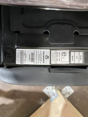 Grammer Traktorsitz Luftsitz MSG95G/721 