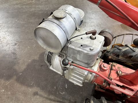 Aebi AM 7 Motormäher mit Fingerbalken und Bandrechen