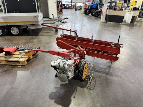 Aebi AM 7 Motormäher mit Fingerbalken und Bandrechen