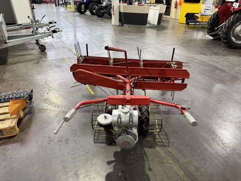 Aebi AM 7 Motormäher mit Fingerbalken und Bandrechen