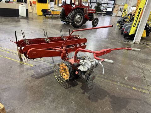 Aebi AM 7 Motormäher mit Fingerbalken und Bandrechen