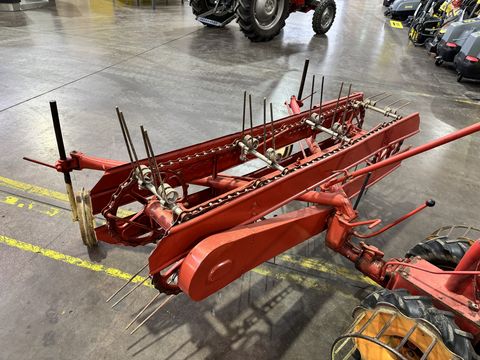 Aebi AM 7 Motormäher mit Fingerbalken und Bandrechen