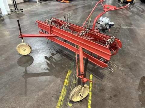 Aebi AM 7 Motormäher mit Fingerbalken und Bandrechen