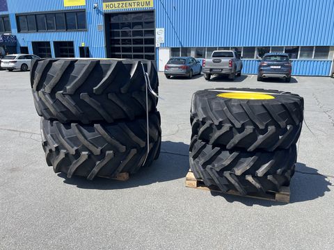 Trelleborg Kompletträder zu John Deere, Fendt 300 u. 500