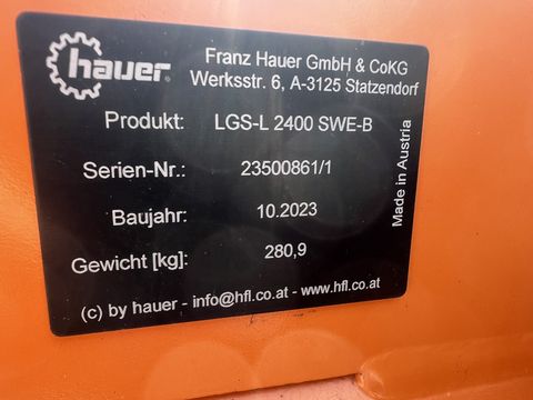 Hauer LGS-L 2400 SWE-B Frontladerschaufel