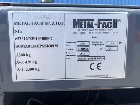 Metal-Fach Z 562 RN  Bergausführung Schneidwerk Bremse