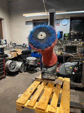 Kerbl Kuhputzmaschine HAPPYCOW Uno