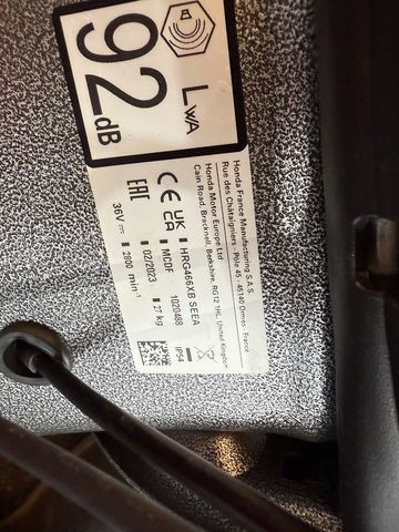 Honda Akkumäher-SET HRG 466 XP