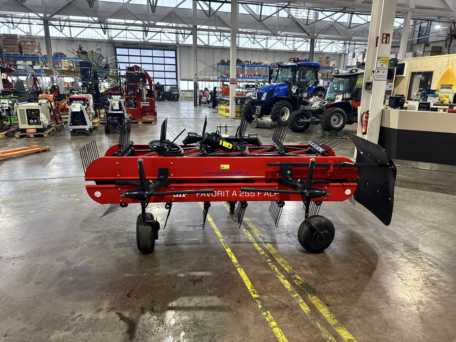 SIP FAVORIT A 255 F ALP Bandrechen 5-Reihig 3