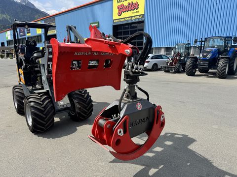 Krpan KL 1500 FF Holzzange Euro-Dreipunktaufnahme