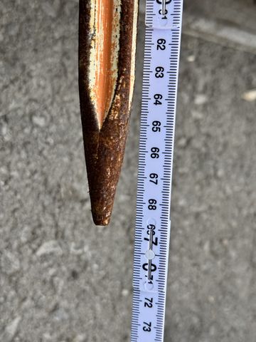 Hauer Dunggabel 120cm Euroaufnahme Neuwertig