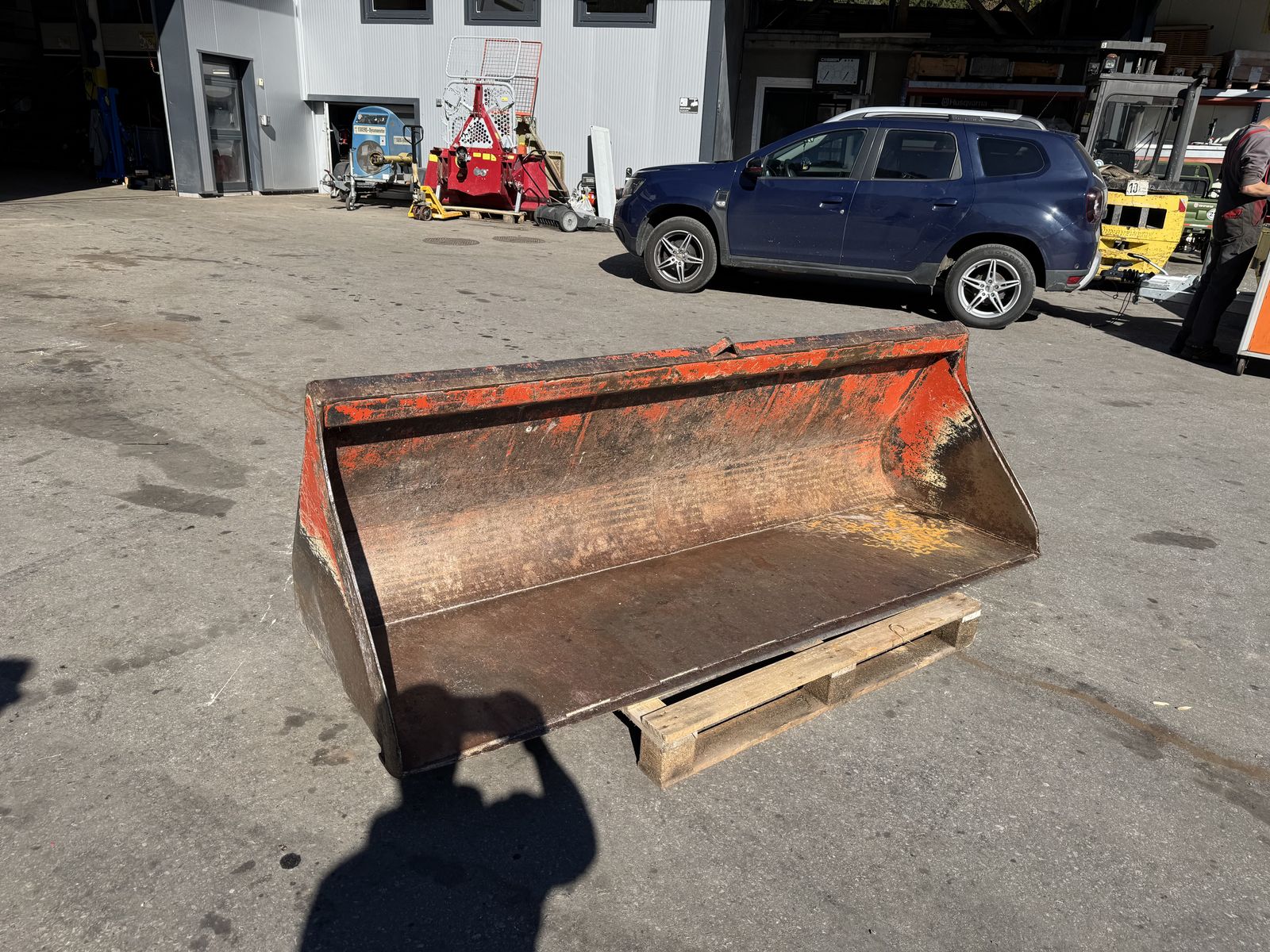 Hydrac Frontladerschaufel 225cm mit Euroaufnahme 1