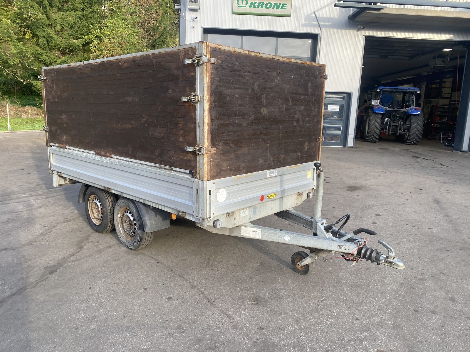 Böckmann CH 3016/20 PKW-Anhänger mit Aufsatzwände 1
