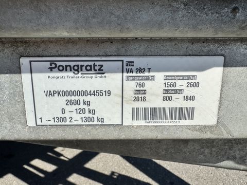 Pongratz VA 282 T in Top Zustand, Gelegenheitskauf