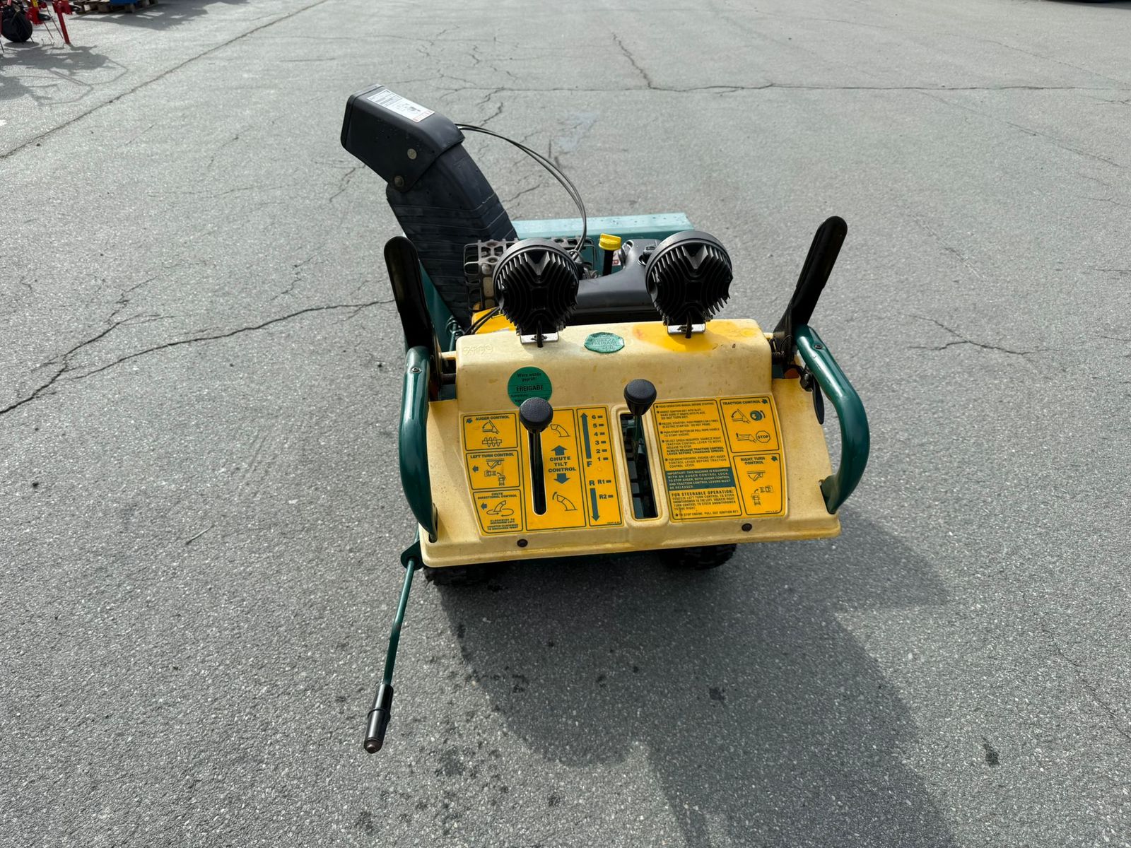 MTD 743F Schneefräse  3